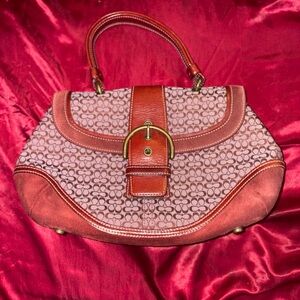 Coach Maroon Soho